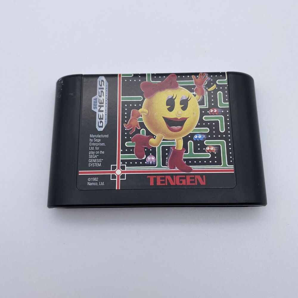 Ms. Pac-Man Sega Genesis Cartridge Only 1991  - Not Tested